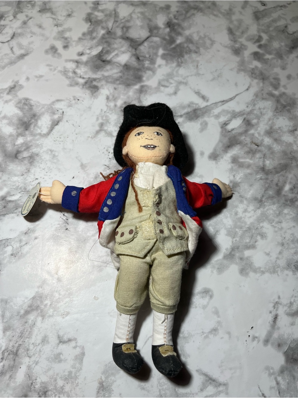 Colonial Williamsburg William Colonial Doll Plush Figure1998 - Removable clothes
